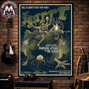 Igorrr x Hellfest Open Air Festival 2026 Poster By Fortifem In Clisson France On June 18th 2026 Professional Poster Canvas
