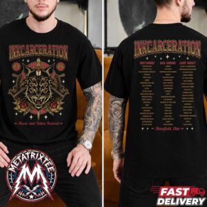Inkcarceration 2026 3 Lives Tee For America’s Rock And Metal Tattoo Festival At Ohio State Reformatory On July 17-19 2026 Unisex T-Shirt