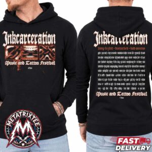 Inkcarceration 2026 Metal Mouth Tee For Mansfield OH On July 17-19 2026 At Ohio State Reformatory Black Hoodie T-Shirt