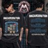 Inkcarceration Festival 2026 Merch Night Wish Tee On July 17-19 2026 At The Historic Ohio State Reformatory In Mansfield Ohio Two Sided Washed T-Shirt