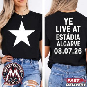 Kanye West Almancil Portugal Merch Tee For YE Live At Estadio Algarve On August 7 Tour 2026 Unisex T-Shirt