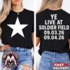 Kanye West Almancil Portugal Merch Tee For YE Live At Estadio Algarve On August 7 Tour 2026 Unisex T-Shirt Kanye West Almancil Portugal Merch Tee For YE Live At Estadio Algarve On August 7 Tour 2026 Unisex T-Shirt