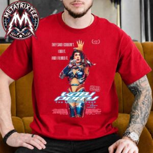 Katy Perry The Lifetimes Tour 2026 Live from Paris Concert Film They Said I Couldn’t I Di It And I Filmed It Red T-Shirt