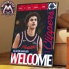 Jayden Quaintance Welcome To The San Antonio Spurs With Round 1 Pick 20 In 2026 NBA Draft High-Quality Poster Canvas