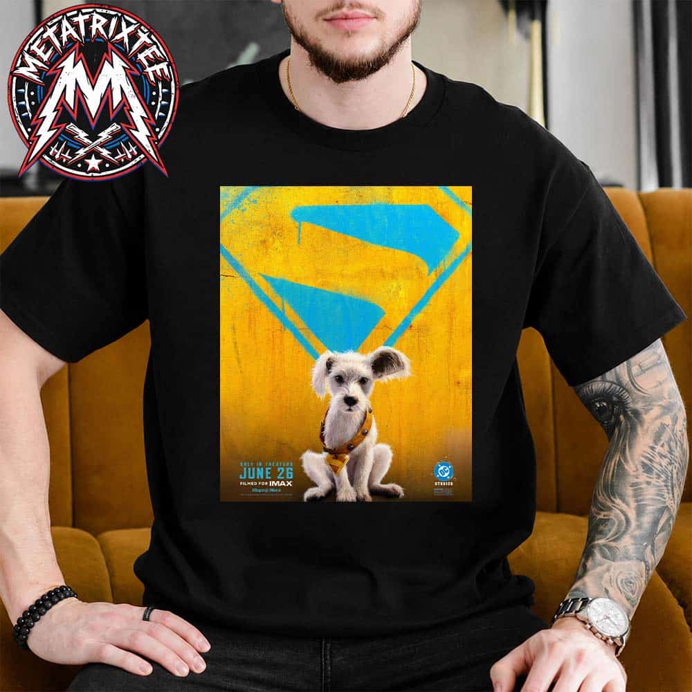 Krypto Character Poster Movie Supergirl Only In Theaters June 26 2026 Classic T-Shirt Krypto Character Poster Movie Supergirl Only In Theaters June 26 2026 Classic T-Shirt