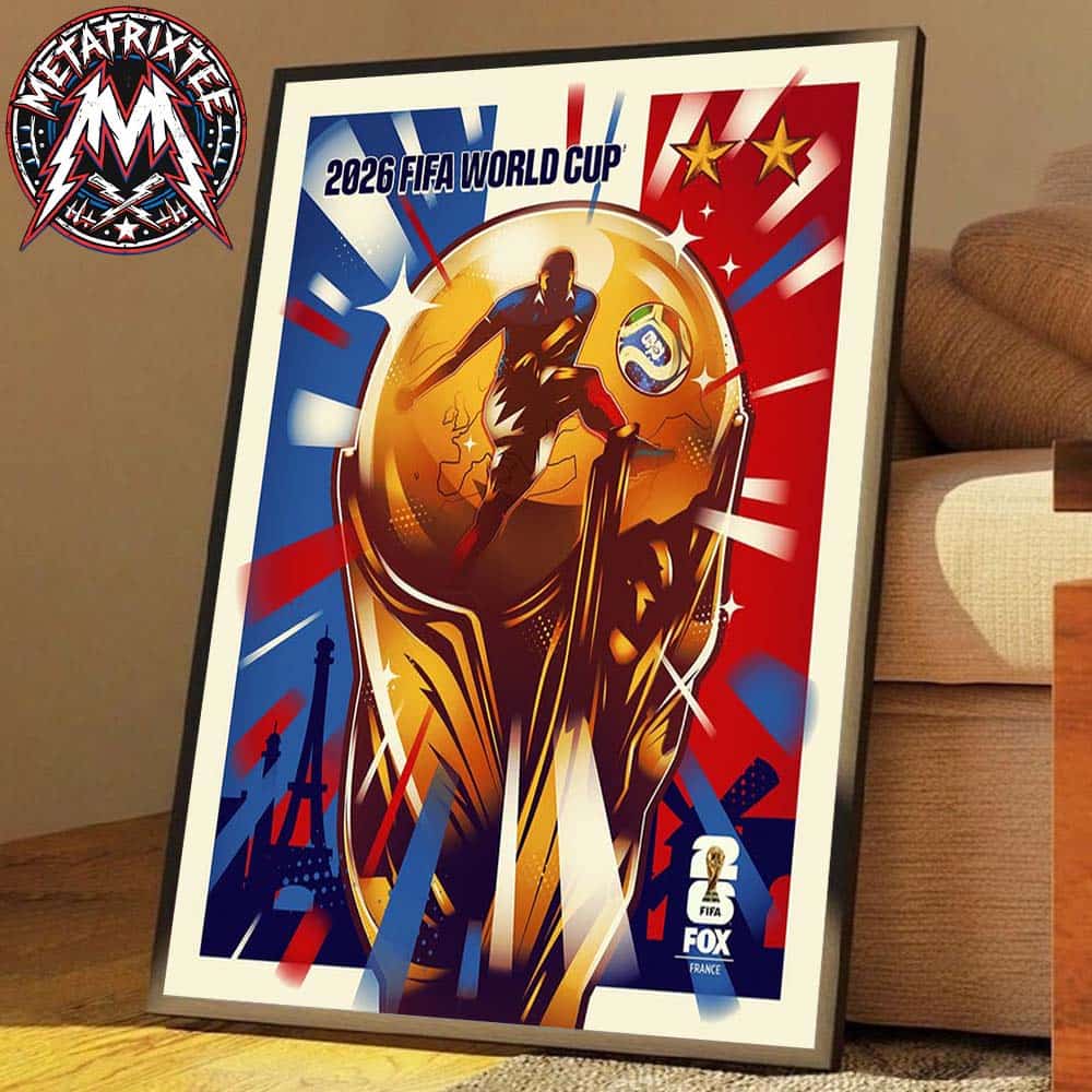 Les Bleus France x FIFA World Cup 2026 Poster By Rico Jr Reflects The Stakes And Dynamics Of Soccer High-Quality Poster Canvas Les Bleus France x FIFA World Cup 2026 Poster By Rico Jr Reflects The Stakes And Dynamics Of Soccer High-Quality Poster Canvas