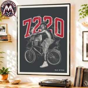 Lil Durk 7220 Black Poster Official Artwork Cover For Fan Professional Poster Canvas