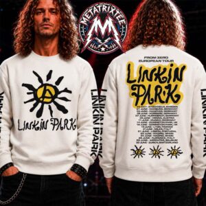 Madrid Pop Up 2026 Linkin Park X Deus Ex Machina Merch Tee For From Zero European Tour 2026 Crewneck Sweater T-Shirt