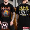 London UK Def Leppard Live 2026 Merch Tee For July 2 2026 At The O2 arena Two Sided Classic T-Shirt
