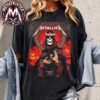 Metallica Glasgow Main Show Cat Sith Poster By Michelle KamMei Harve For M72 Glasgow Scotland On June 25 2026 At Hampden Park Washed T-Shirt