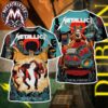 Metallica Night 2 Dublin Poster Dark Molly Malone Art For June 21st 2026 In M72 Dublin Ireland At Aviva Stadium All Over Print Shirt