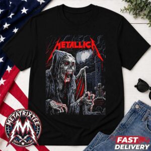 Metallica M72 Glasgow Pop-Up Poster Tonight Art By Landon Armstrong For Scotland At Hampden Park On June 25 World Tour 2026 Short Black T-Shirt