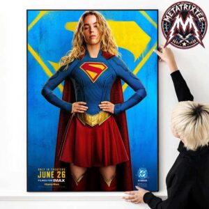 Milly Alcock As Kara Zor-El Supergirl Character Poster Only In Theaters June 26 2026 Durable Poster Canvas