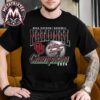 Official Oklahoma Sooners 2026 NCAA Baseball Men’s College World Series Champions Bench Boss Two Sided Red T-Shirt