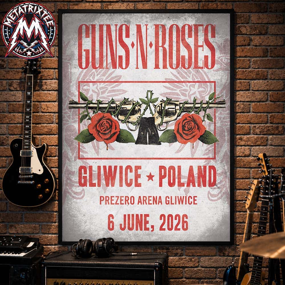 Night 2 Gliwice Guns N Roses Poland 2026 Poster For PreZero Arena Gliwice On June 6 2026 Gallery-Style Poster Canvas Night 2 Gliwice Guns N Roses Poland 2026 Poster For PreZero Arena Gliwice On June 6 2026 Gallery-Style Poster Canvas