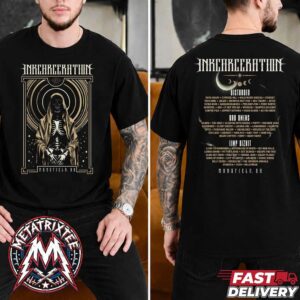 Night Wish Tee For Inkcarceration Festival 2026 In Mansfield Ohio On July 17-19 2026 At The Historic Ohio State Reformatory Black Short T-Shirt