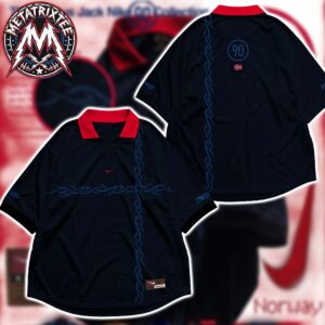 Norway National Team Travis Scott Cactus Jack x Nike T90 Collection 2026 Retro Football Jersey