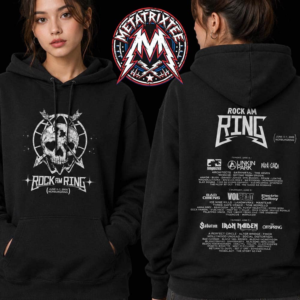 Nurburg Germany Rock am Ring 2026 Space Skull Lineup Tee At Nurburgring On June 5 To 7 2026 Black Hoodie T-Shirt Nurburg Germany Rock am Ring 2026 Space Skull Lineup Tee At Nurburgring On June 5 To 7 2026 Black Hoodie T-Shirt