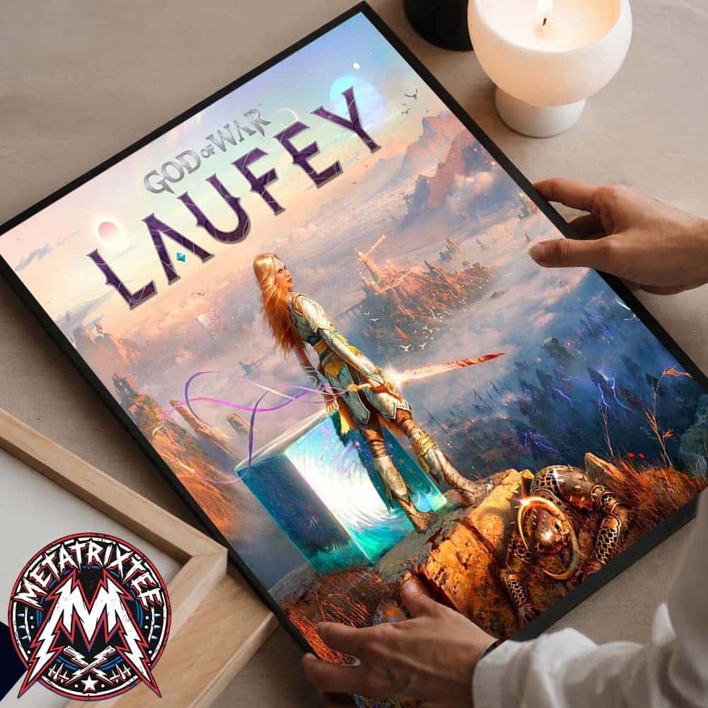 Official Cover Art For God of War Laufey 2026 Coming To The PS5 Home Decor Poster Canvas Official Cover Art For God of War Laufey 2026 Coming To The PS5 Home Decor Poster Canvas