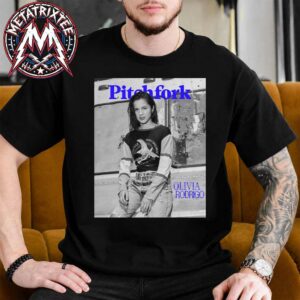 Olivia Rodrigo Graces The Cover Of Pitchfork Inside Her Rise to Pop Royalty Short Black T-Shirt