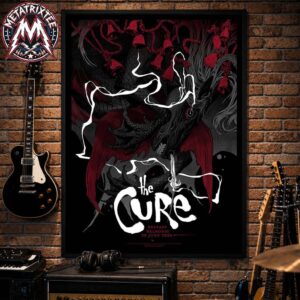 On June 28th 2026 The Cure Belsonic Poster Show at Ormeau Park In Belfast Northern Ireland Gallery-Style Poster Canvas