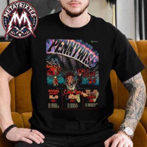 Pennywise East Coast Tour 2026 With Angel Du$t And Circle Jerks And H2O Cities List For September 9 To October 4 Unisex T-Shirt