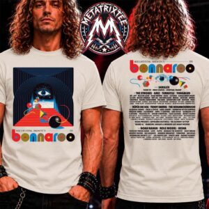 Poster Lineup Tee For Bonnaroo Music and Arts Festival 2026 In Manchester TN On June 11-14 2026 Two Sided Short T-Shirt