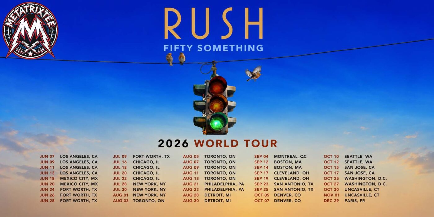 RUSH Fifty Something Tour 2026 More Than a Tour, A Different Way to Remember an Era