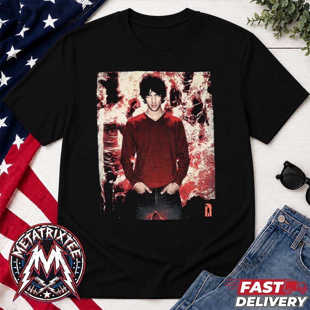 Richard Ashcroft 2026 Tour Classic Photo Black Short T-Shirt Richard Ashcroft 2026 Tour Classic Photo Black Short T-Shirt