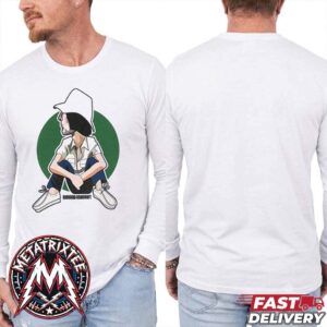 Richard Ashcroft 2026 Tour Illustrated White Long Sleeve T-Shirt