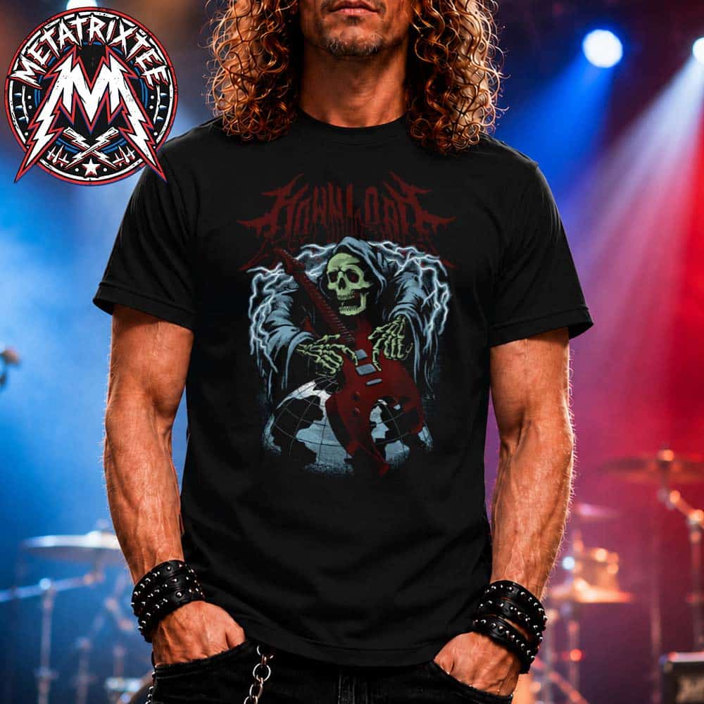 Riff Reaper Tee For Download Festival XXIII 2026 Donington Park UK On 10th-14th June 2026 Short T-Shirt Riff Reaper Tee For Download Festival XXIII 2026 Donington Park UK On 10th-14th June 2026 Short T-Shirt
