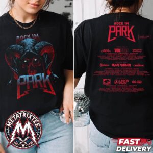 Rock im Park 2026 Tee Dark Demon Line Up 2026 Merch For Nuremberg DE On June 5-7 2026 At The Historic Zeppelinfeld T-Shirt