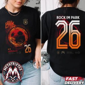 Rock im Park 2026 Tee Kickoff 2026 Merch For Nuremberg DE On June 5-7 2026 At The Historic Zeppelinfeld White T-Shirt