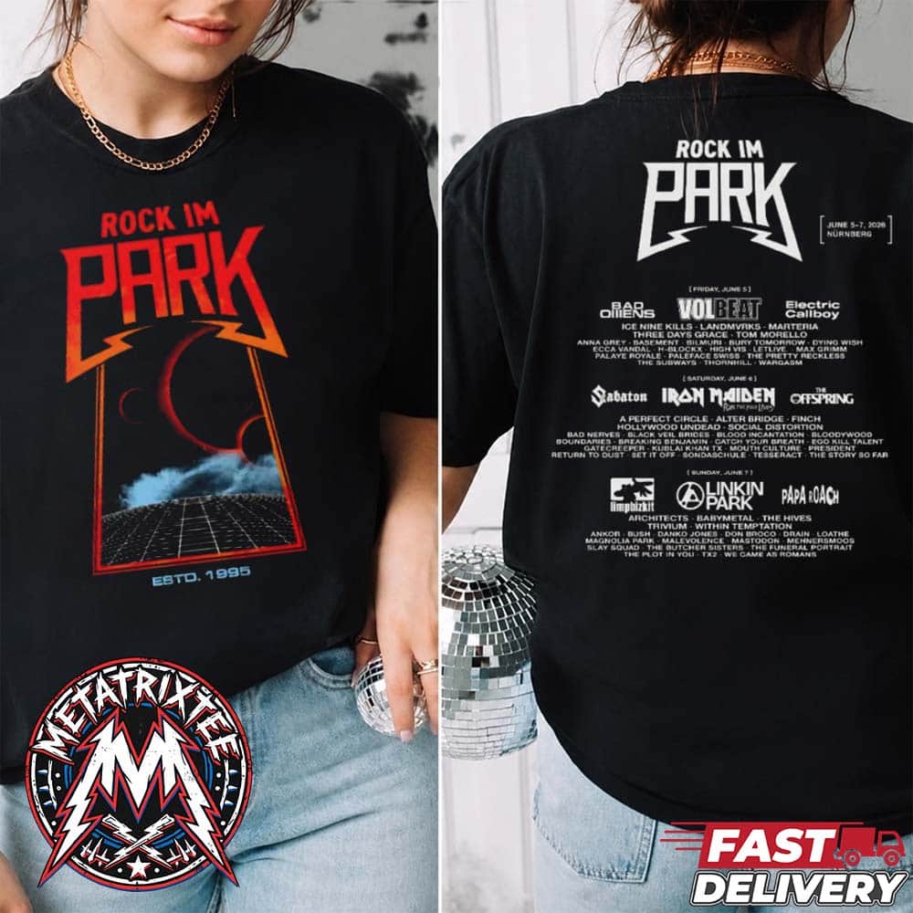 Rock im Park 2026 Tee Space Odyssey Line Up 2026 Merch For Nuremberg DE On June 5-7 2026 At The Historic Zeppelinfeld T-Shirt Rock im Park 2026 Tee Space Odyssey Line Up 2026 Merch For Nuremberg DE On June 5-7 2026 At The Historic Zeppelinfeld T-Shirt