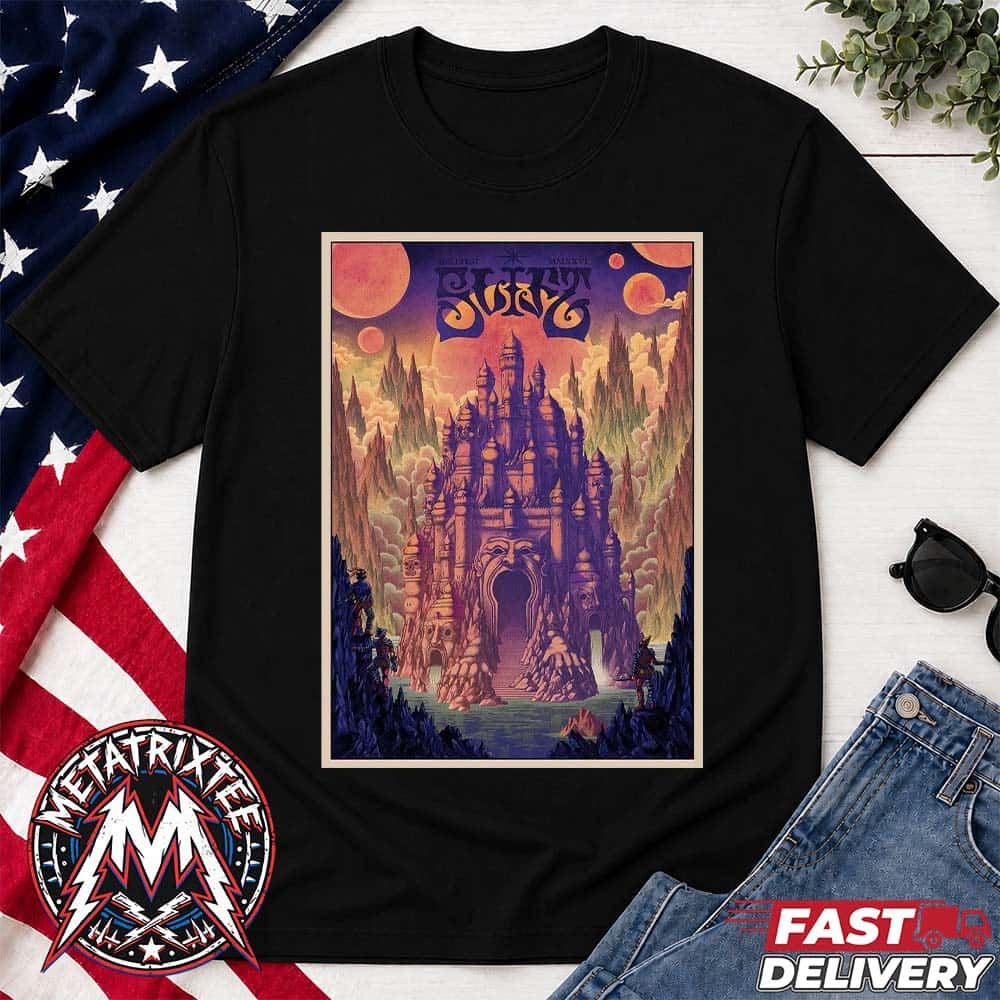 Slift x Hellfest Open Air Festival 2026 Poster By Douwe Dijkstra In Clisson France On June 19 2026 Unisex T-Shirt Slift x Hellfest Open Air Festival 2026 Poster By Douwe Dijkstra In Clisson France On June 19 2026 Unisex T-Shirt