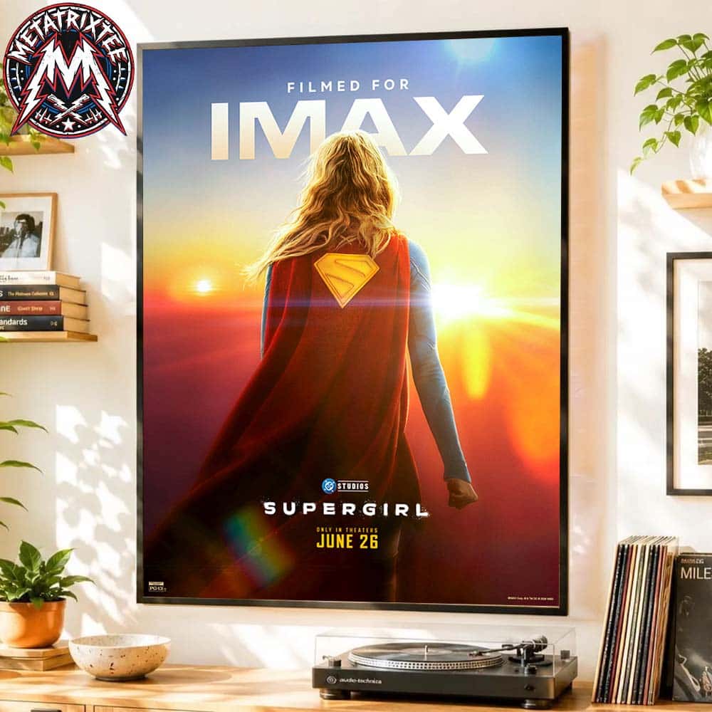 Supergirl 2026 IMAX Movie Poster Only In Theaters On June 26 Professional Poster Canvas Supergirl 2026 IMAX Movie Poster Only In Theaters On June 26 Professional Poster Canvas
