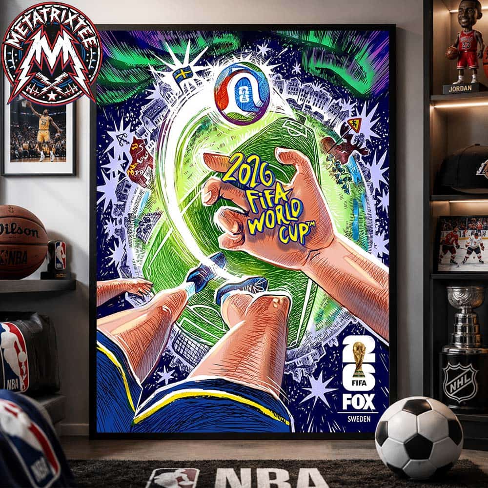Sweden x FIFA World Cup 2026 Poster By Anastasiia Sushko Reflects A Moment Of Anticipation Through The Player’s Perspective Poster Canvas Sweden x FIFA World Cup 2026 Poster By Anastasiia Sushko Reflects A Moment Of Anticipation Through The Player’s Perspective Poster Canvas