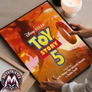 Taylor Swift I Knew It I Knew You Acoustic Version For Pixar Toy Story 5 On June 5th 2026 Premium Poster Canvas