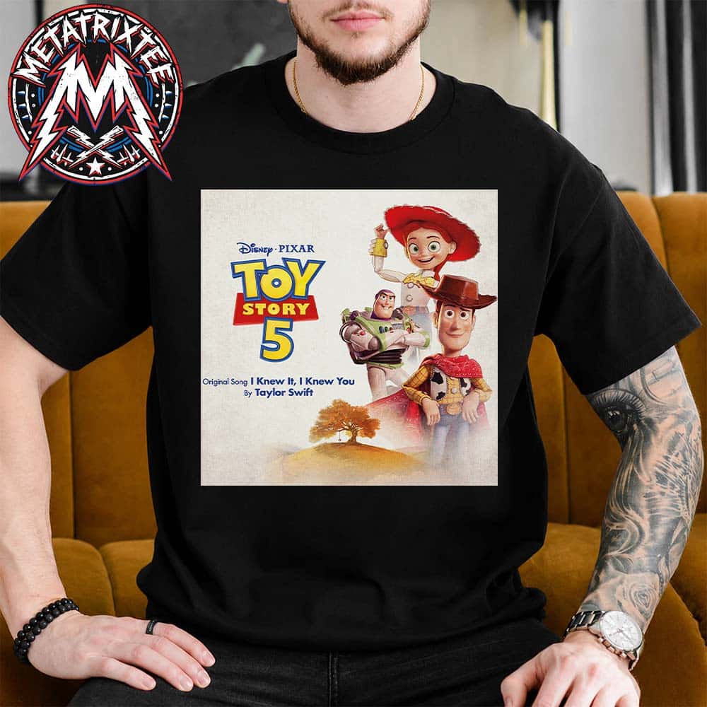 Taylor Swift I Knew It I Knew You For Pixar Toy Story 5 On June 5th 2026 Black Short T-Shirt Taylor Swift I Knew It I Knew You For Pixar Toy Story 5 On June 5th 2026 Black Short T-Shirt