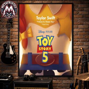 Taylor Swift I Knew It I Knew You Original Song From Toy Story 5 Gallery-Style Poster Canvas