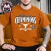 Official Texas Longhorns 2026 NCAA Softball Women’s College World Series Back-to-Back National Champions Logo Short T-Shirt Official Texas Longhorns 2026 NCAA Softball Women’s College World Series Back-to-Back National Champions Logo Short T-Shirt