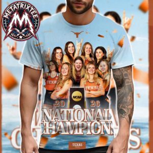 Texas Longhorns Womens Rowing Named To NCAA 2026 National Champions All Over Print Shirt