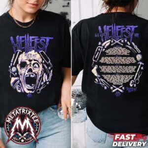 The Butcher Tee For Hellfest 2026 Clisson France On June 18 To June 21 2026 Two Sided Print Black T-Shirt