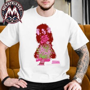 The Cure Landgraaf 2026 Poster Show By Jermaine Rogers At Megaland In Netherlands On June 20th 2026 Short White T-Shirt