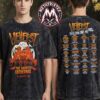 Journey 2026 Final Frontier Tour Tee Cities List Washed T-Shirt Journey 2026 Final Frontier Tour Tee Cities List Washed T-Shirt