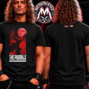 The Primals x Download Festival XXIII 2026 In Donington Park UK On 10th-14th June 2026 Two Sided T-Shirt