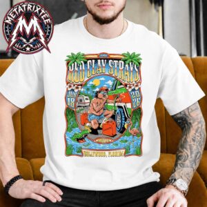 The Red Clay Strays Hollywood 2026 Poster Tonight In Florida At Hard Rock Live On June 18 2026 White Short T-Shirt