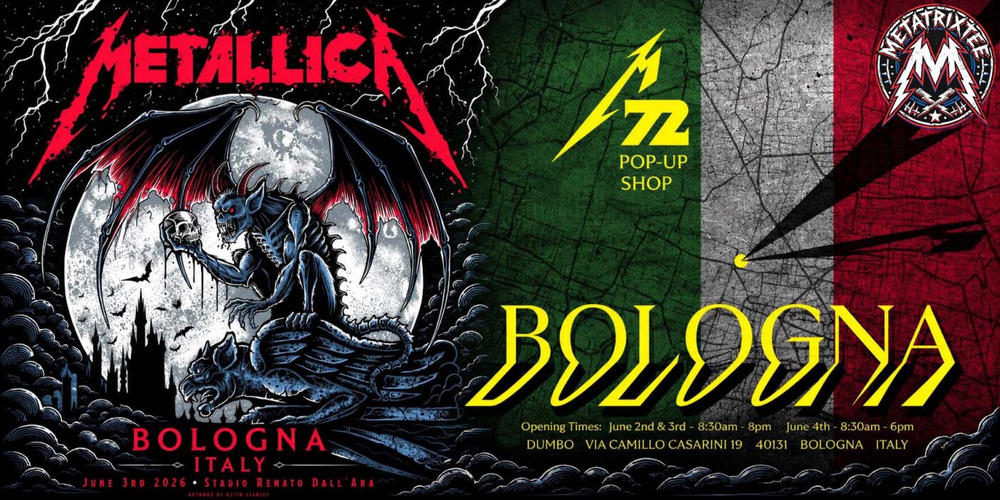 Thunder Echoing Through An Ancient Sanctuary Metallica And The M72 Ritual In Bologna