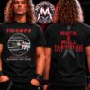 Triumph Reloaded Texas 2026 Merch Tee For Rock And Roll Machine 2026 For May 20th 21st And 22nd Two Sided T-Shirt