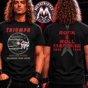 Triumph R And R Machine 2026 Tee For 50th Anniversary North America Rock And Roll Machine Reloaded 2026 Classic T-Shirt